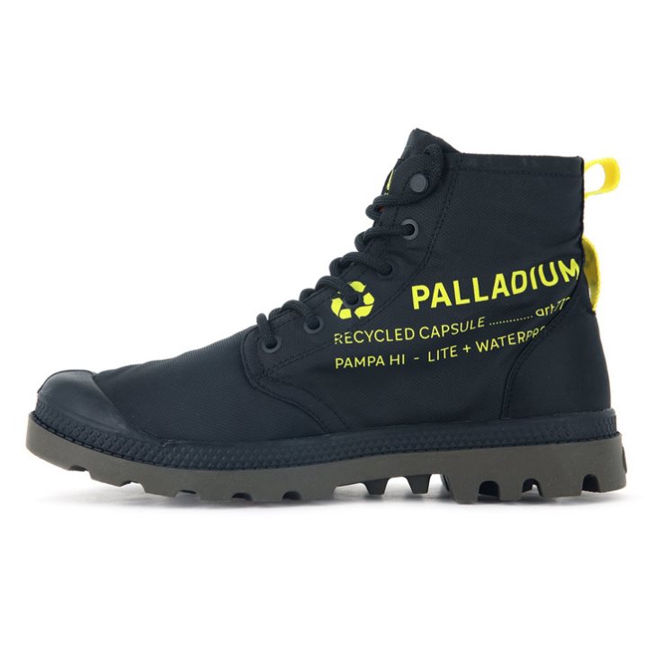 Dámské Boty Palladium Pampa Recycle Nepromokavé+ 2 Tmavě Blankyt | CZ PNQ-01W